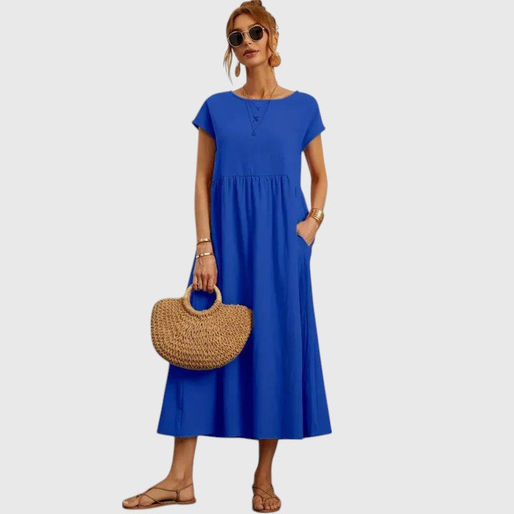 Anna - Comfortable Midi Dress