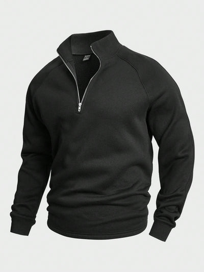 Niels | Casual Half-Zip Pullover