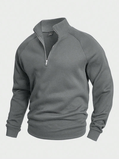 Niels | Casual Half-Zip Pullover
