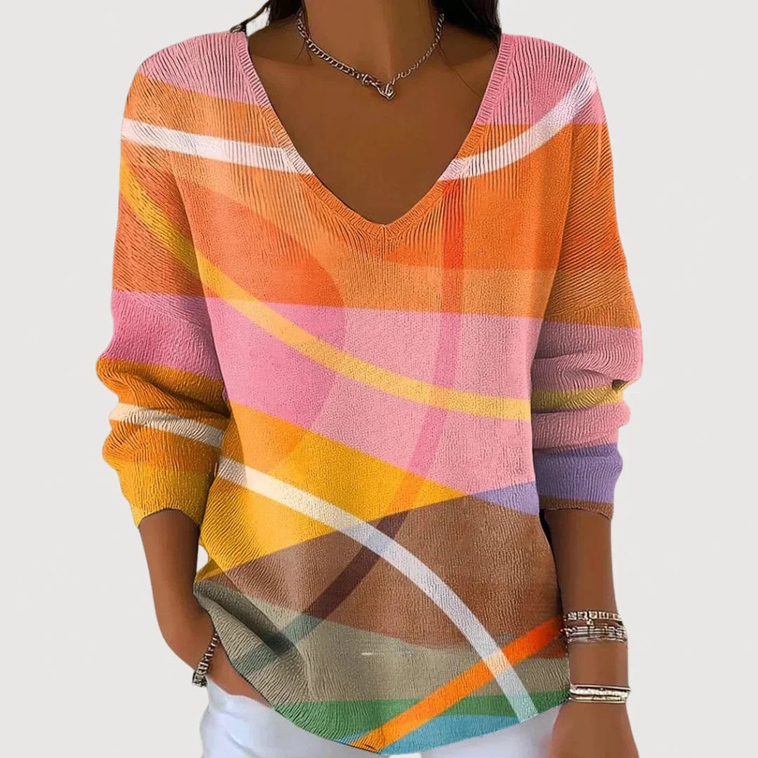 Lucy - Cozy V-Neck Sweater