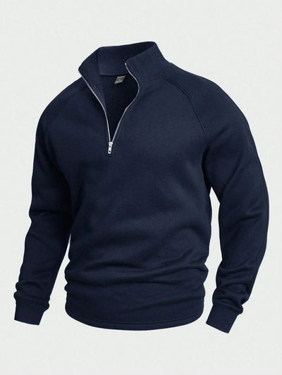 Niels | Casual Half-Zip Pullover