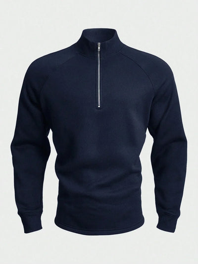 Niels | Casual Half-Zip Pullover