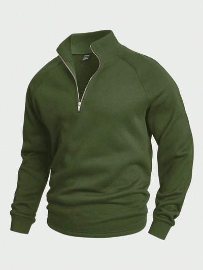 Niels | Casual Half-Zip Pullover