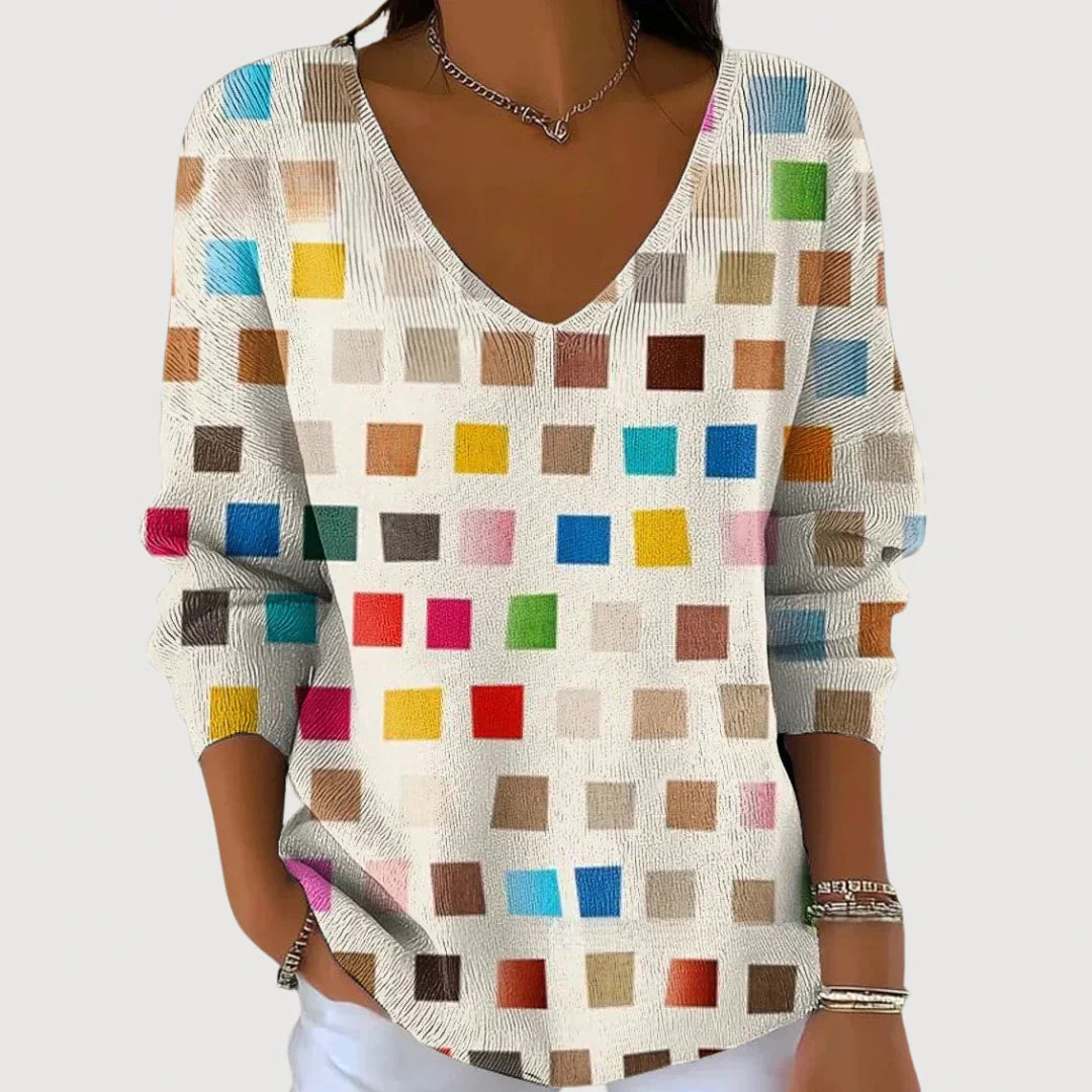 Eleanor - Cozy V-Neck Sweater