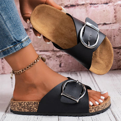 Bellevue | Buckle Mule Slide™