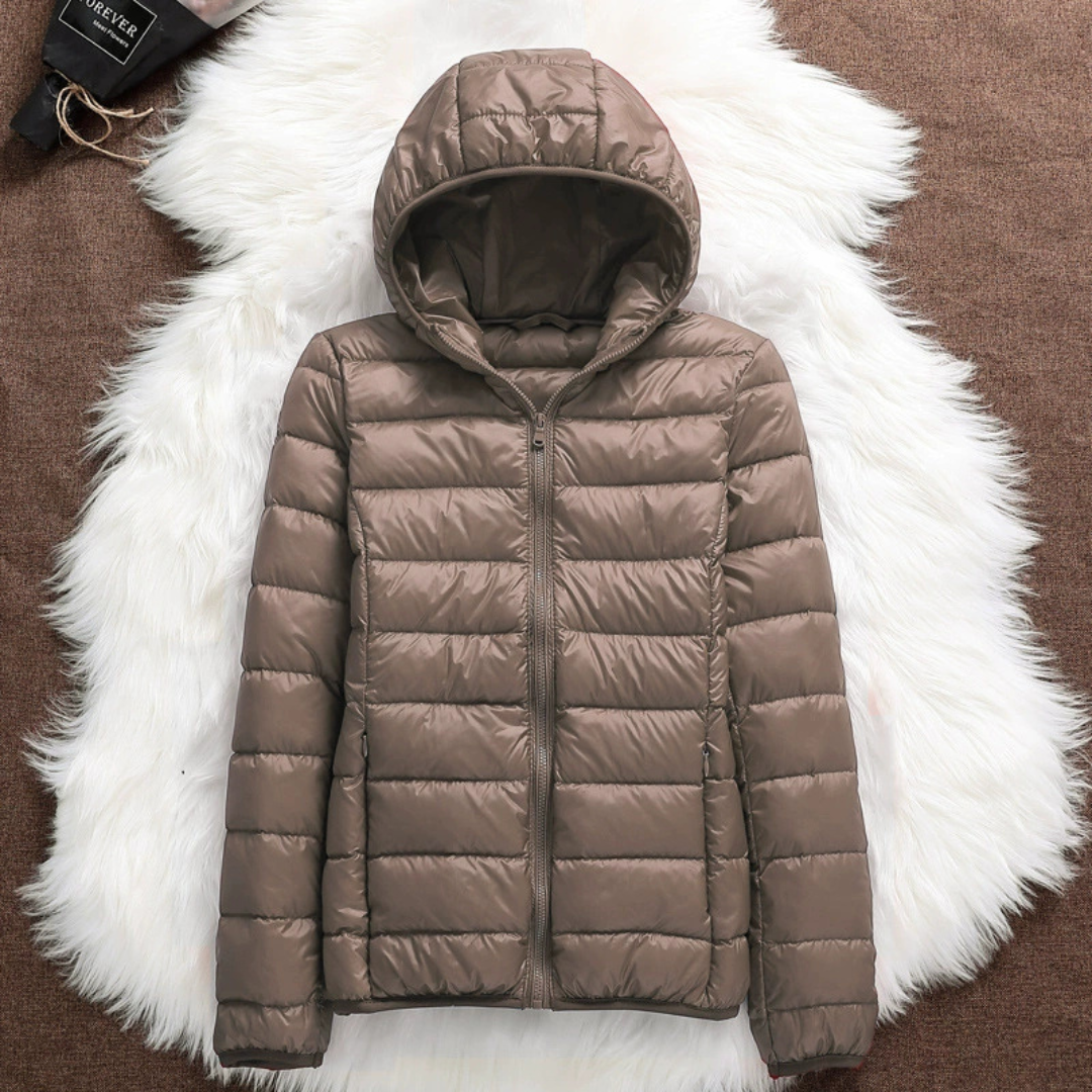 Freja™ | Quilted Hooded Jacket