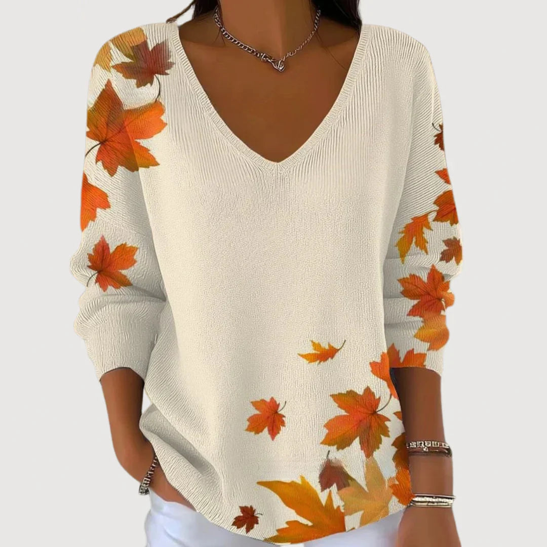 Skylar  - Cozy V-Neck Sweater