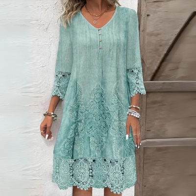 Diana – Elegant Bohemian Lace Dress