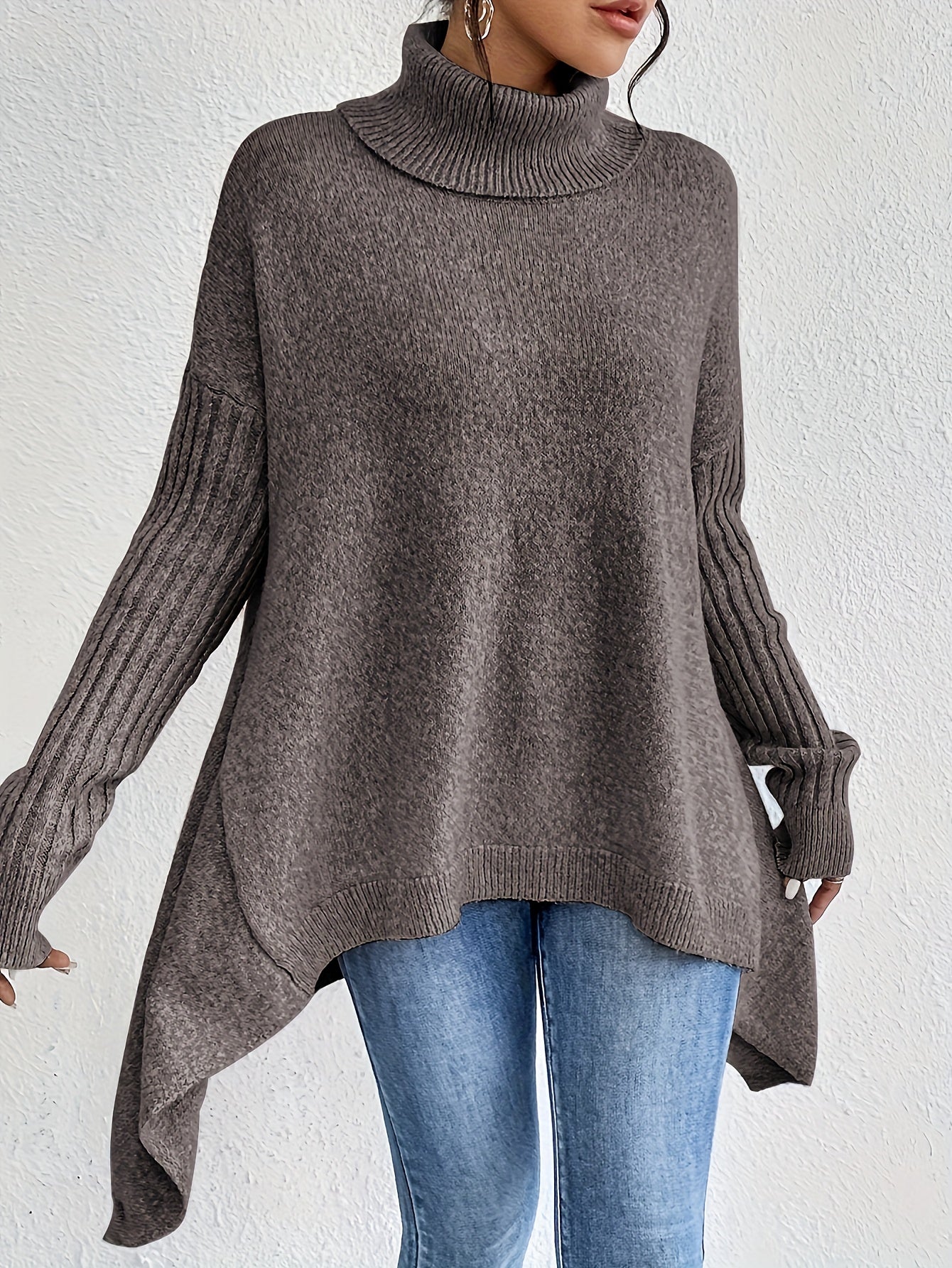 Molly - Oversized Turtleneck Sweater