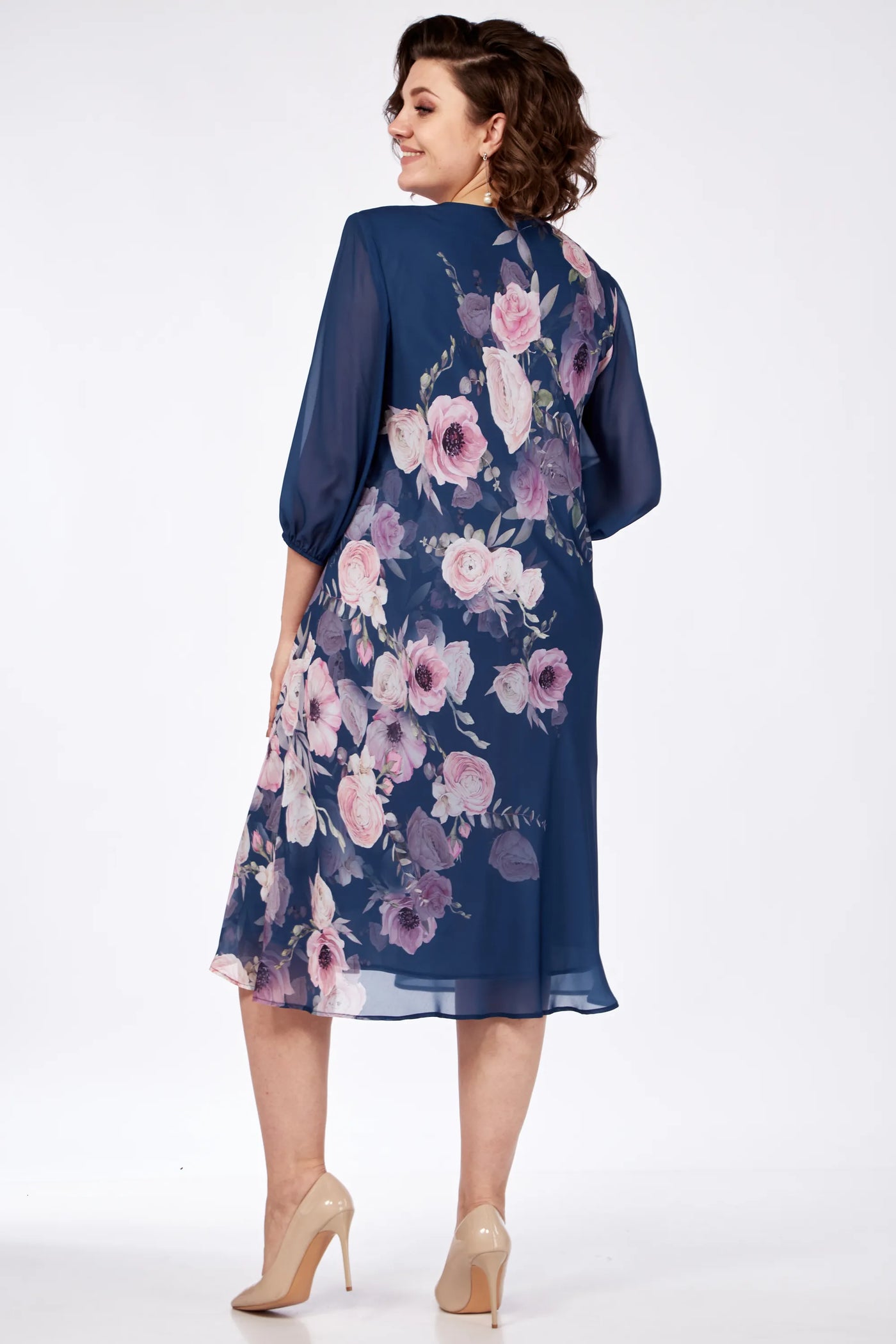 Allison™ Elegant Floral Dress