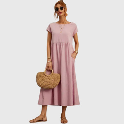 Anna - Comfortable Midi Dress