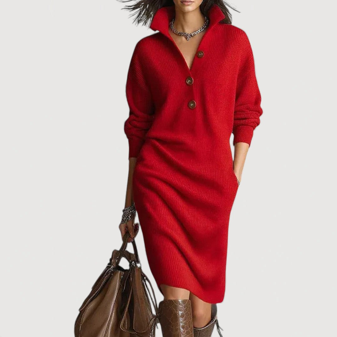 ALAYA – COSY KNIT DRESS