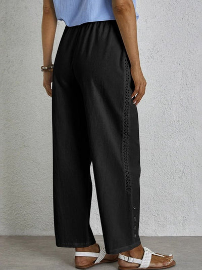 Shania™ | Relaxed Buttoned Pants