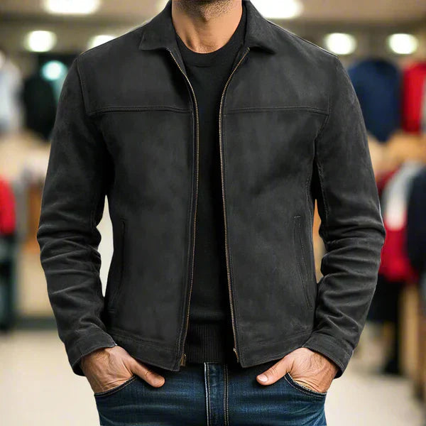 Marcus | Timeless Zipped Leather Jacket