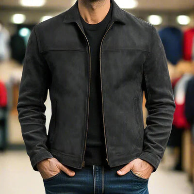 Marcus | Timeless Zipped Leather Jacket