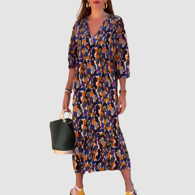 Frances | V-Neck Dress