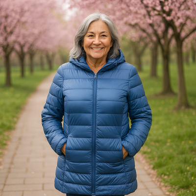 Ella™ | Long Hooded Jacket