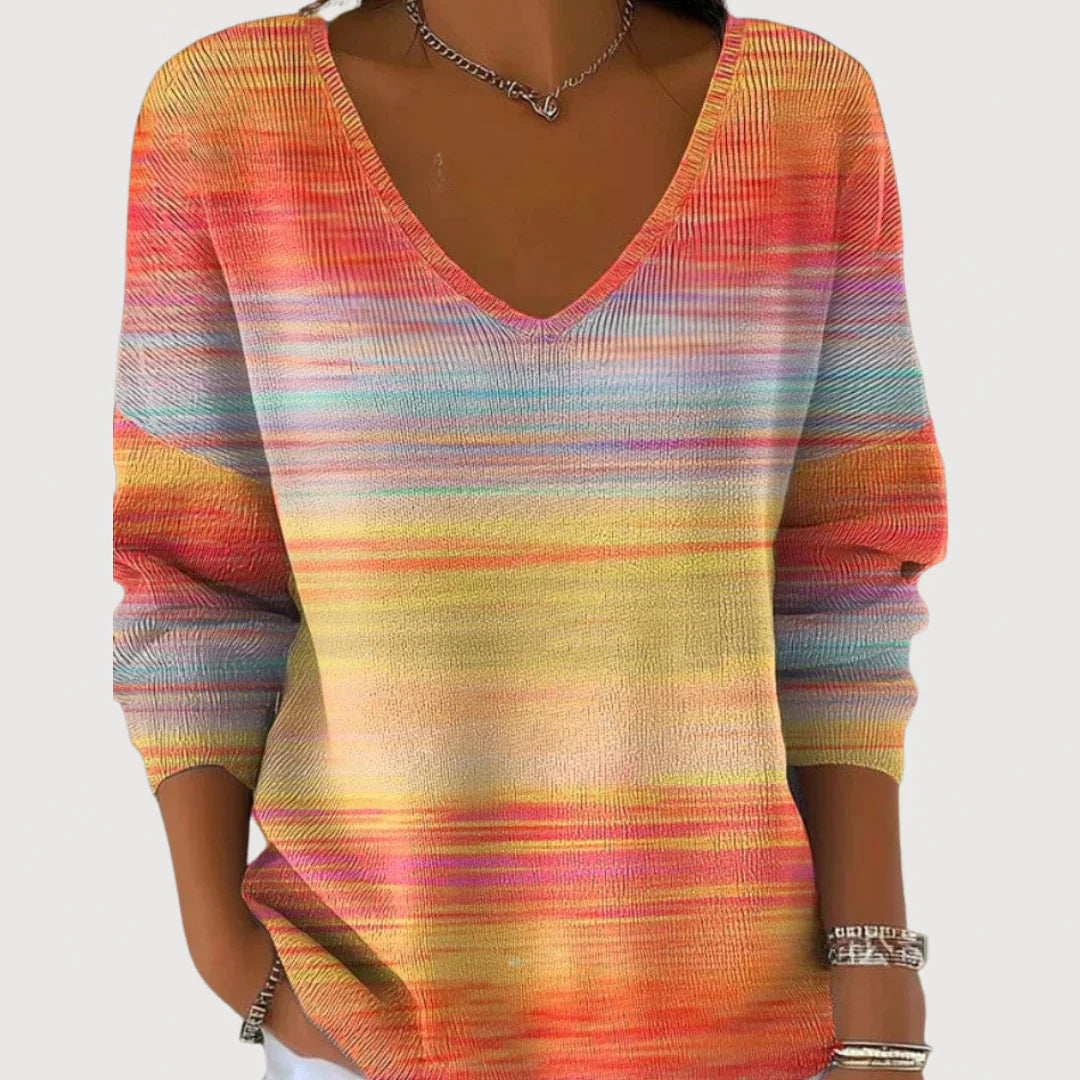 Chloe - Cozy V-Neck Sweater