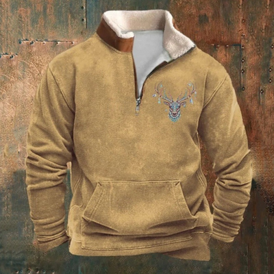 PIERRE | QUARTER ZIP SWEATER