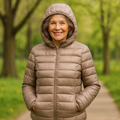 Freja™ | Quilted Hooded Jacket