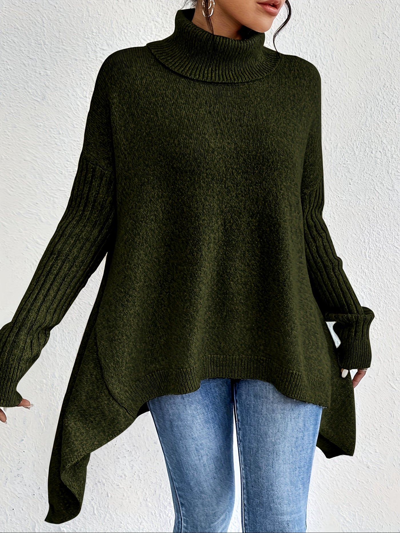 Molly - Oversized Turtleneck Sweater