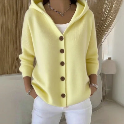 Nylah - Comfortable Long Sleeve Cardigan