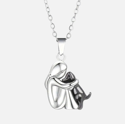 Mirelle & Cole - Necklace with Dog-Shaped Pendant