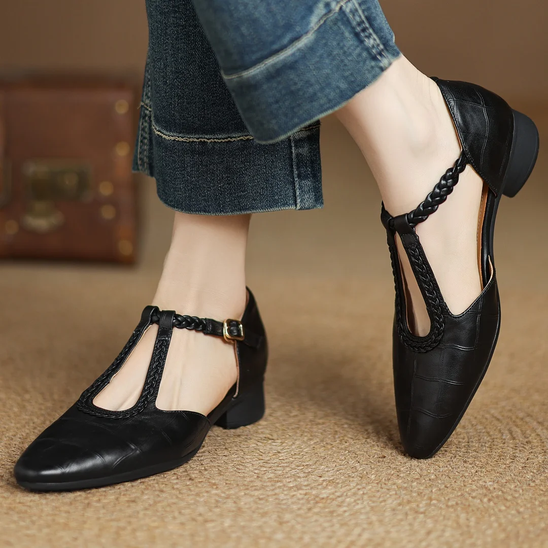 Sarah | Timeless Mary Jane Flats