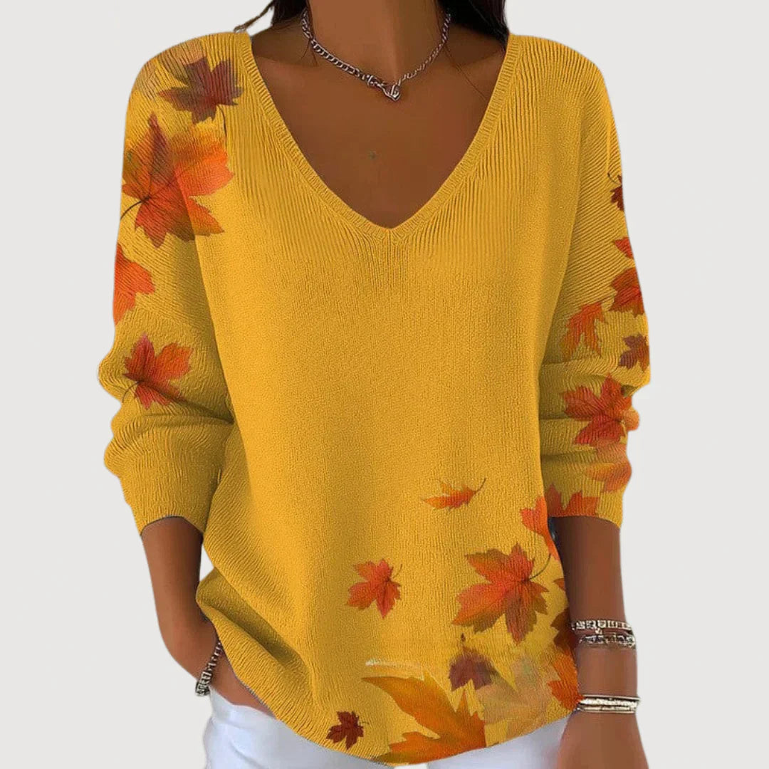 Judy - Cozy V-Neck Sweater