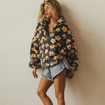 Daisy | Fleece Sweater Bloom