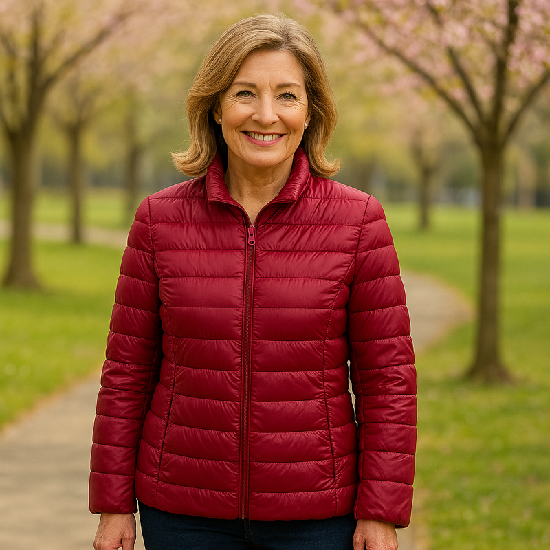 Freja™ | Classic Wine Red Jacket