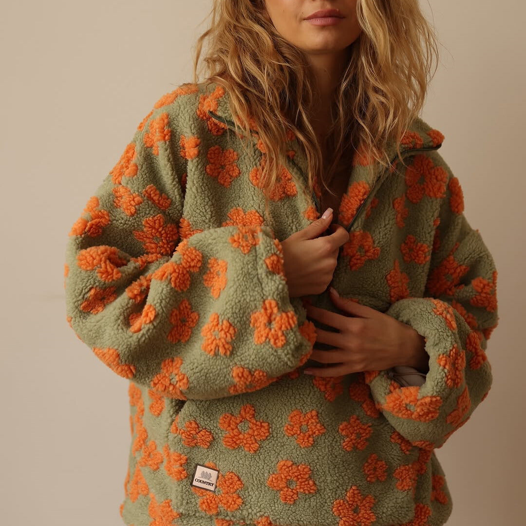 Daisy | Fleece Sweater Bloom