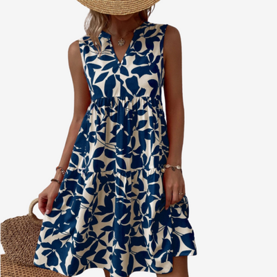 Séraphine™ Midi Leaf Pattern