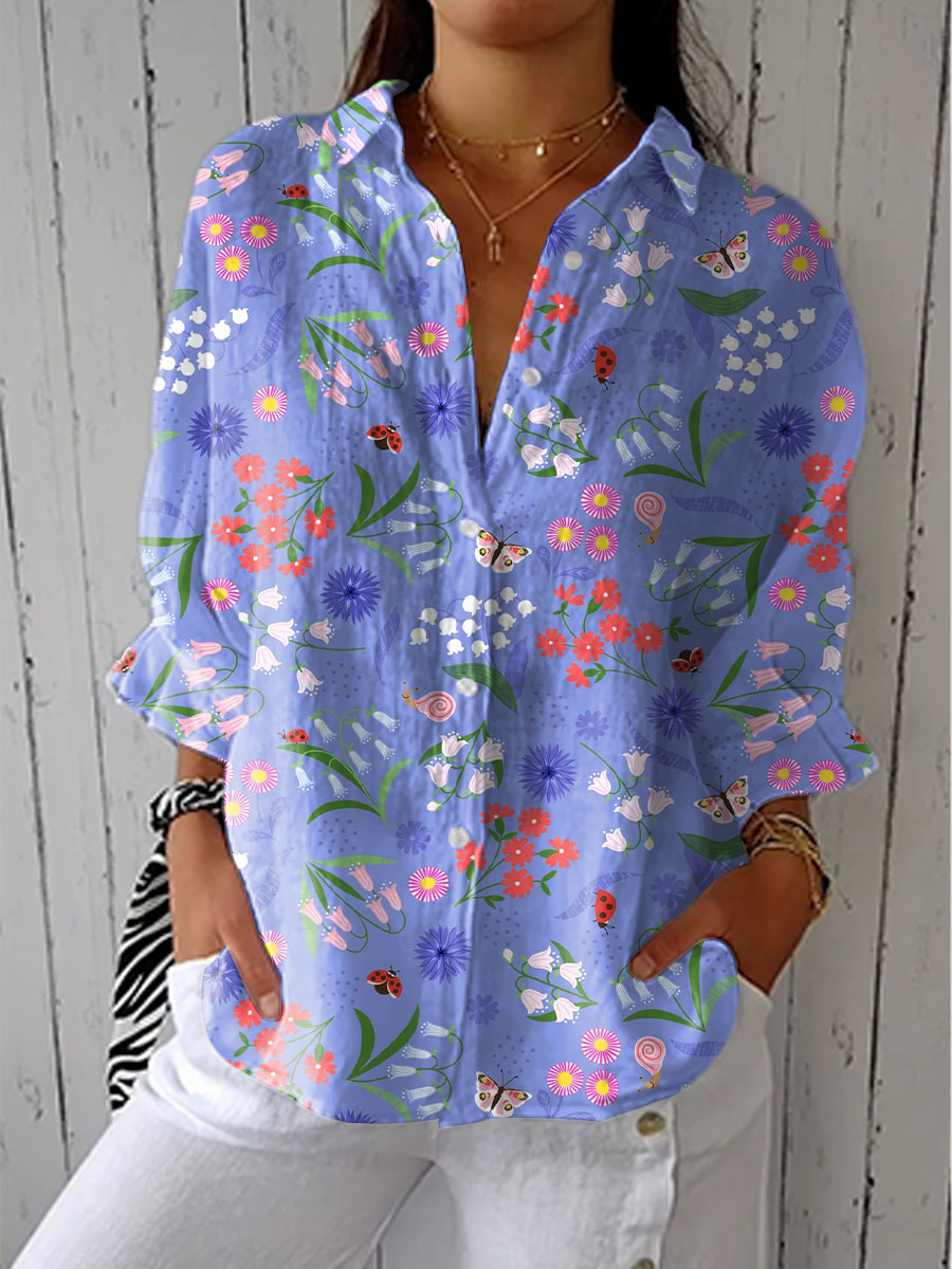 Erin | Bluebell Garden Shirt