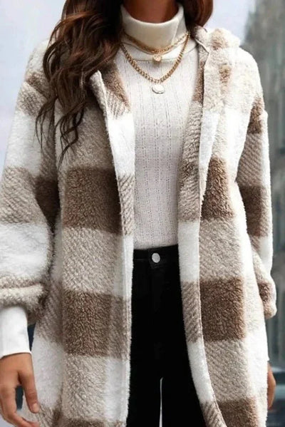 Alberte | Checked Hoodie