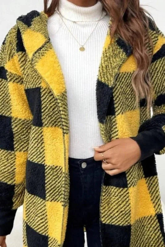 Alberte | Checked Hoodie