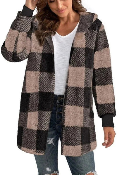 Alberte | Checked Hoodie