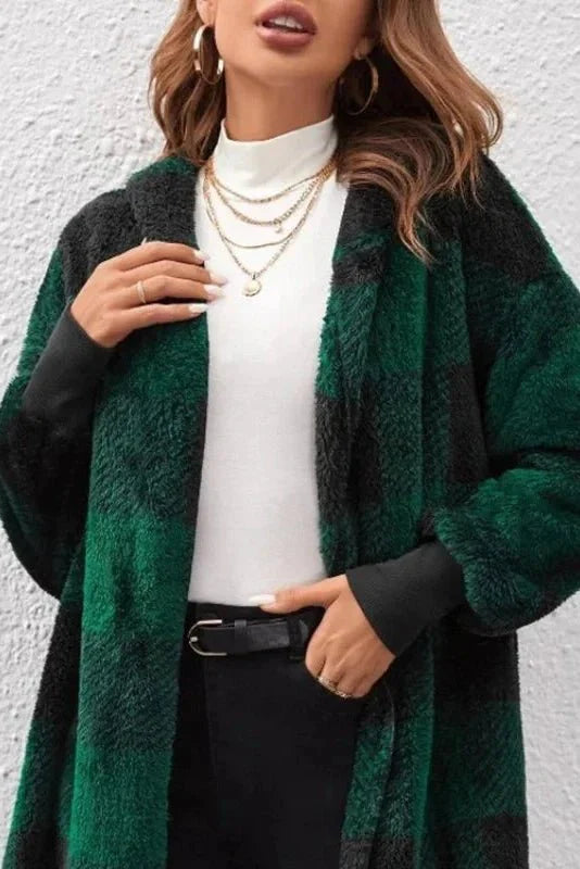 Alberte | Checked Hoodie