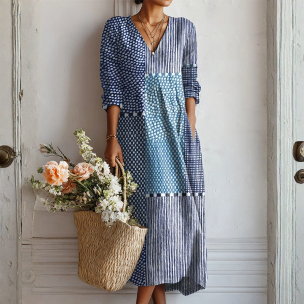 Ava | Vintage Linen Dress