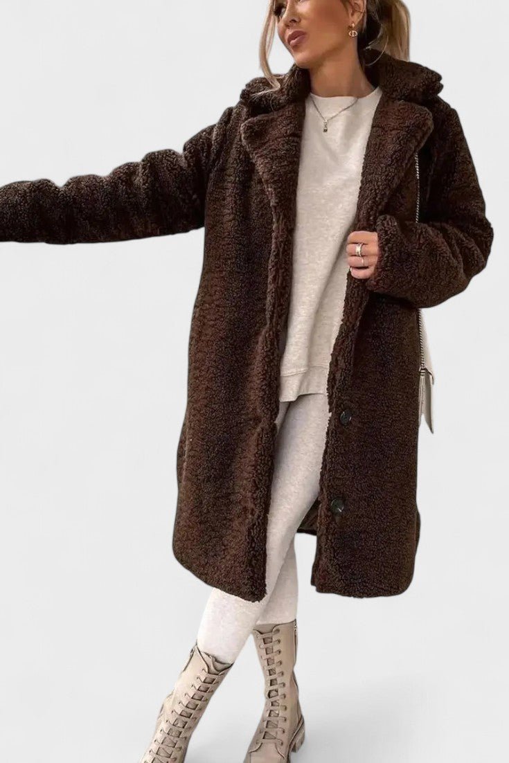 Birgitte™ | Elegant teddy jacket in luxurious design