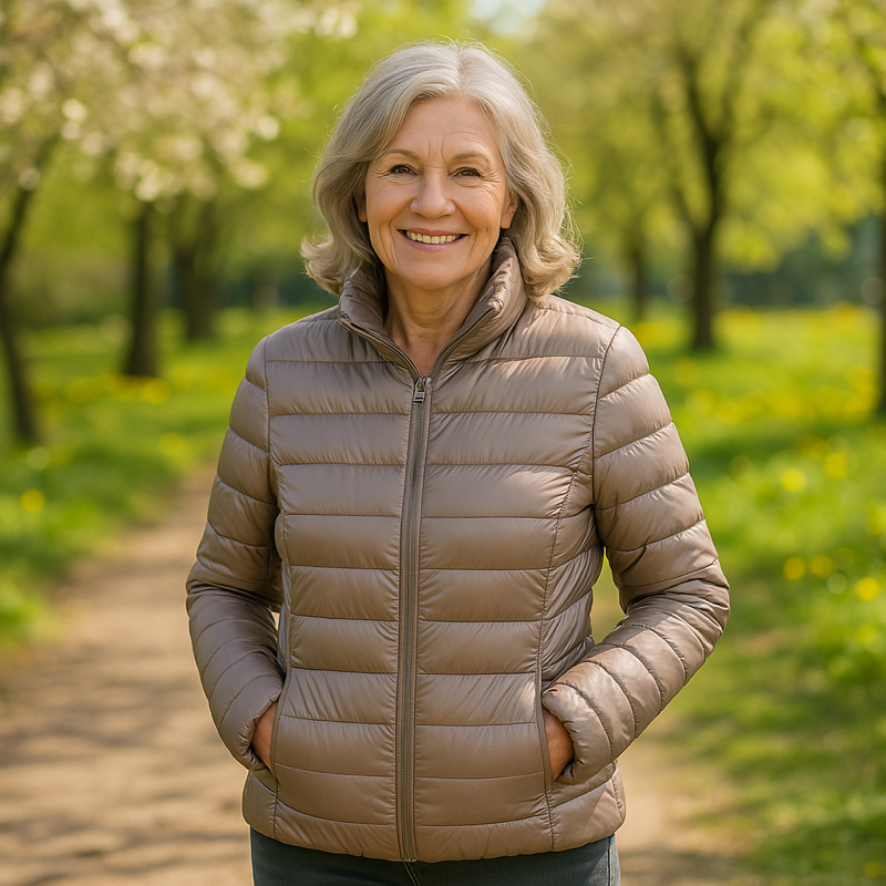 Solveig™ | Elegant Sand Jacket