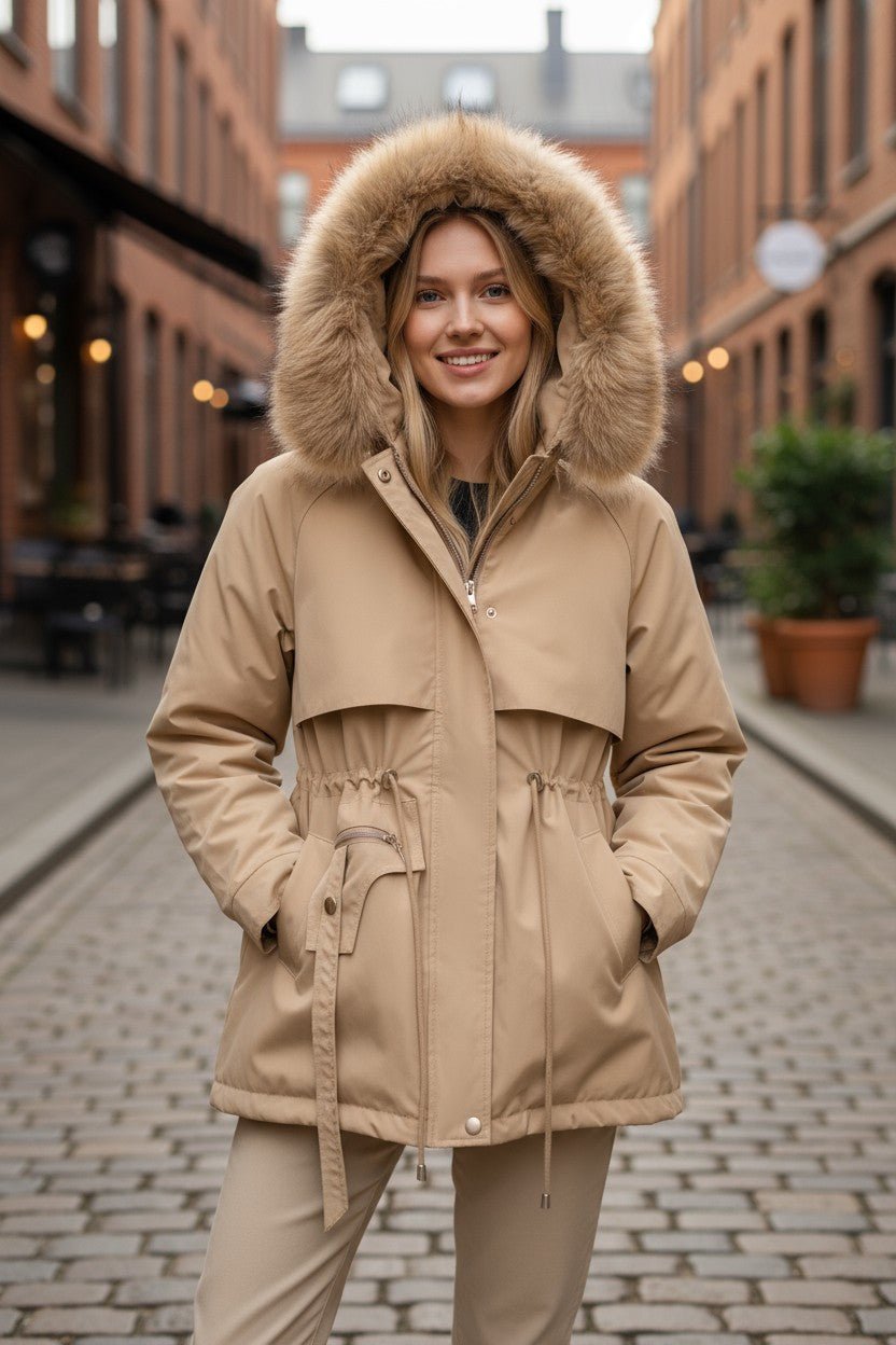 Cecilie™ | Elegant winter jacket in luxurious design