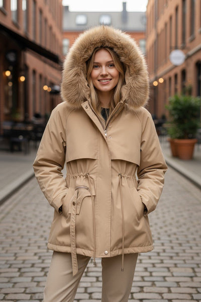 Cecilie™ | Elegant winter jacket in luxurious design