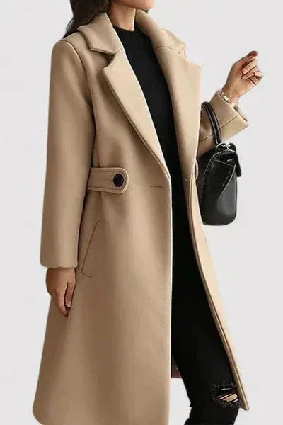 Clara | Elegant Belted Coat