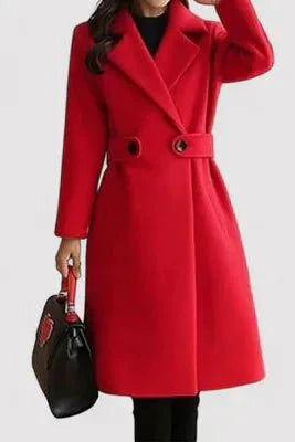 Clara | Elegant Belted Coat