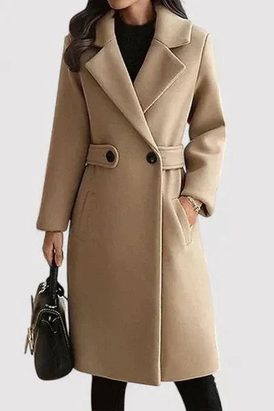 Clara | Elegant Belted Coat