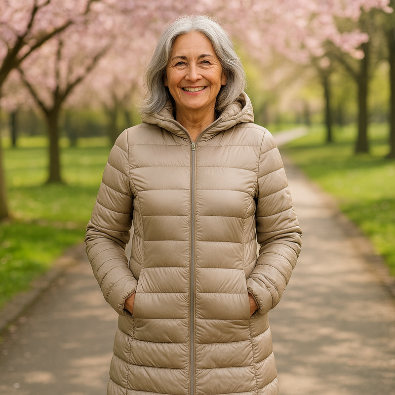 Elin™ | Long Hooded Jacket