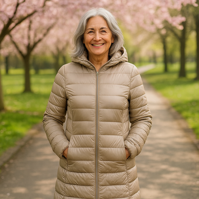 Elin™ | Long Hooded Jacket