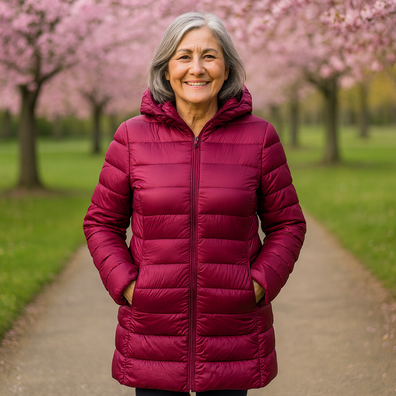 Anne™ | Long Hooded Jacket