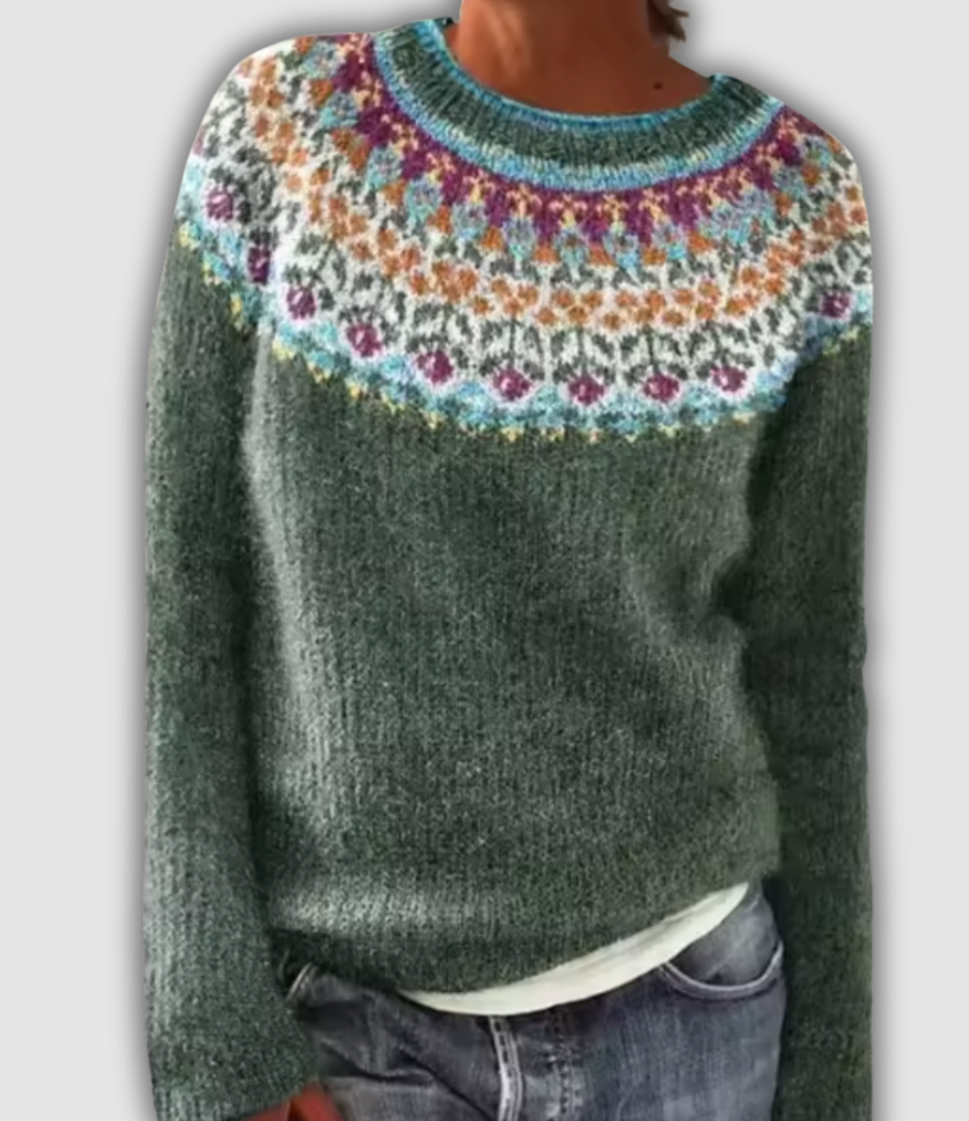 Celina™ | Cozy Retro Sweater